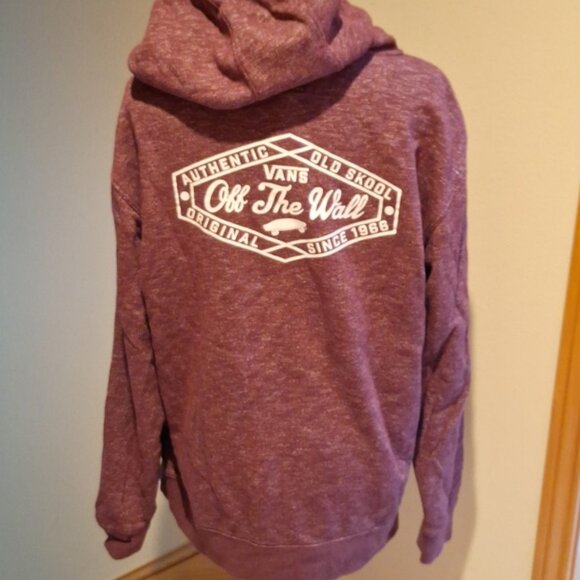 Pre-owned Great Condition Vans Full Zip Hoodie Size L - Picture 2 of 5